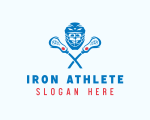 Lacrosse Sports Team logo design