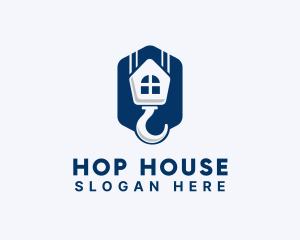 Crane House Builder logo design