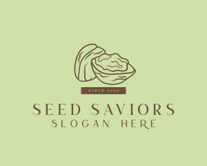 Walnut Snack Seed logo design