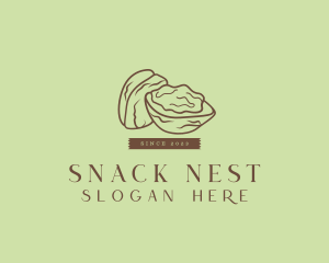 Walnut Snack Seed logo design