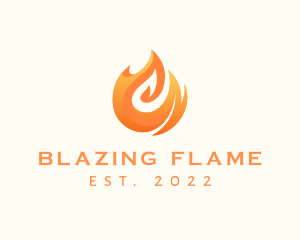 Flaming Hot Energy logo design