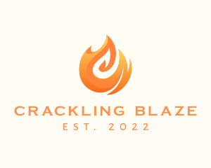 Flaming Hot Energy logo design