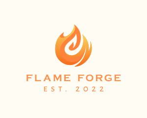 Flaming Hot Energy logo design