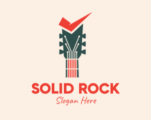 Guitar Soundcheck logo design