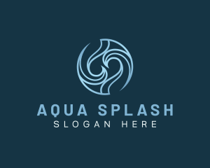 Wave Water Surfing logo design