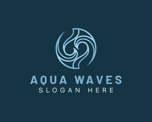 Wave Water Surfing logo design