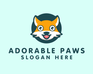 Cute Feline Cat logo design