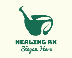 Leaf Mortar Herbal Medicine logo