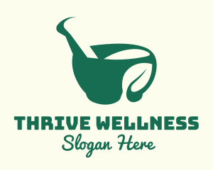Leaf Mortar Herbal Medicine logo