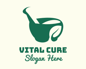 Leaf Mortar Herbal Medicine logo