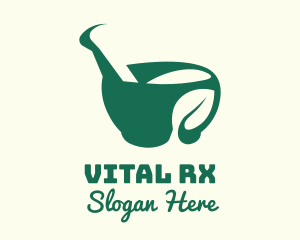 Leaf Mortar Herbal Medicine logo