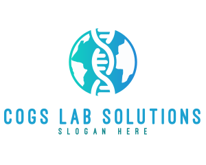 Global Genetic Lab logo design