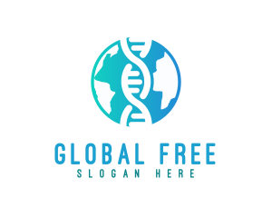 Global Genetic Lab logo design