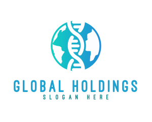 Global Genetic Lab logo design