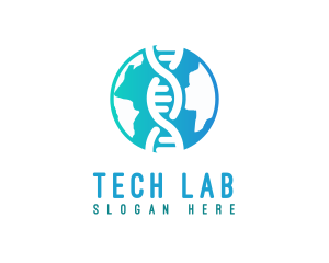 Global Genetic Lab logo design