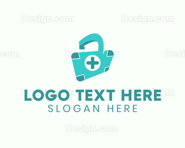 Modern First Aid Kit Logo