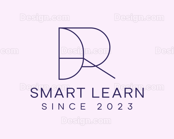 Modern Letter R Logo