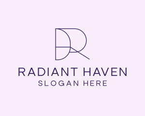 Modern Firm Letter R logo