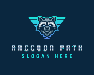 Raccoon Stream Gaming logo design