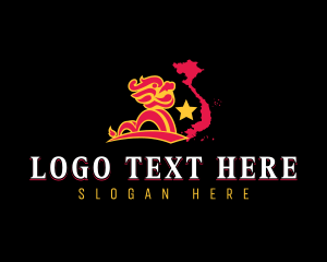 Vietnam Dragon Bridge Logo