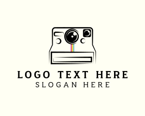 Polaroid Camera Photography Logo