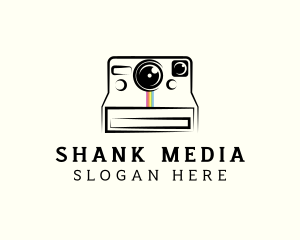 Polaroid Camera Photography logo design