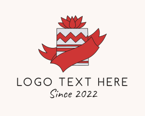 Packaging - Flower Ribbon Box logo design