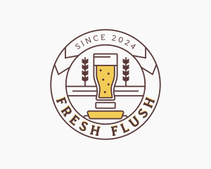 Beer Liquor Pub Logo