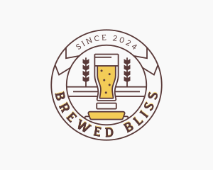 Beer Liquor Pub logo design