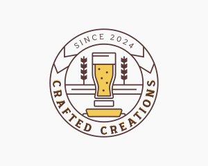 Beer Liquor Pub logo design