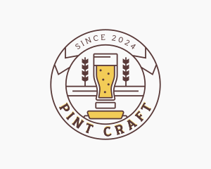 Beer Liquor Pub logo design