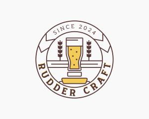 Beer Liquor Pub logo design