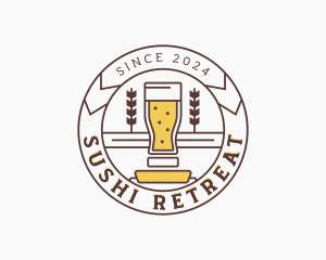 Beer Liquor Pub logo design