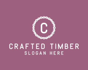 Modern Wreath Ring logo design