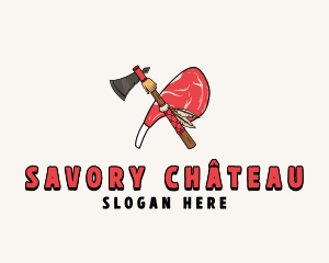 Tomahawk Steak Restaurant logo design