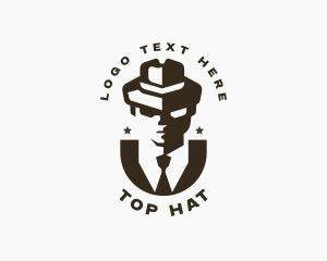 Detective Fedora Boutique logo design