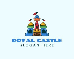 Inflatable Bounce Castle logo design