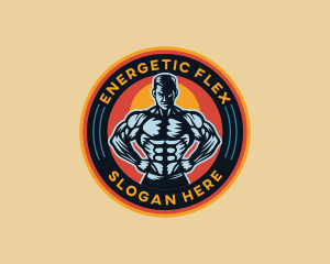 Muscle Man Fitness logo design