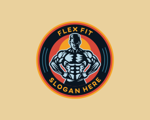 Muscle Man Fitness logo design