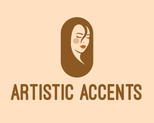 Aesthetic Woman Makeup logo design