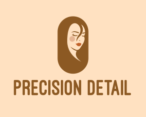 Aesthetic Woman Makeup logo design