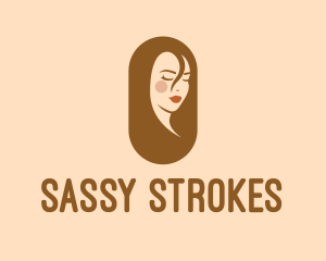 Aesthetic Woman Makeup logo