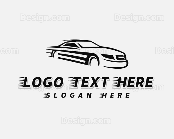 Fast Car Transportation Logo