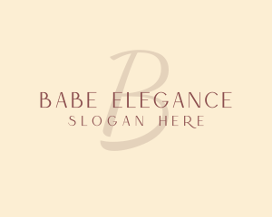 Luxury Feminine Salon logo design