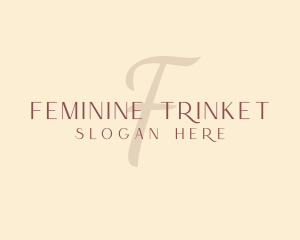 Luxury Feminine Salon logo design