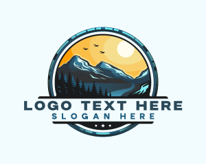 Mountain Landscape Outdoor logo