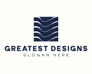 Wave Design Studio logo design