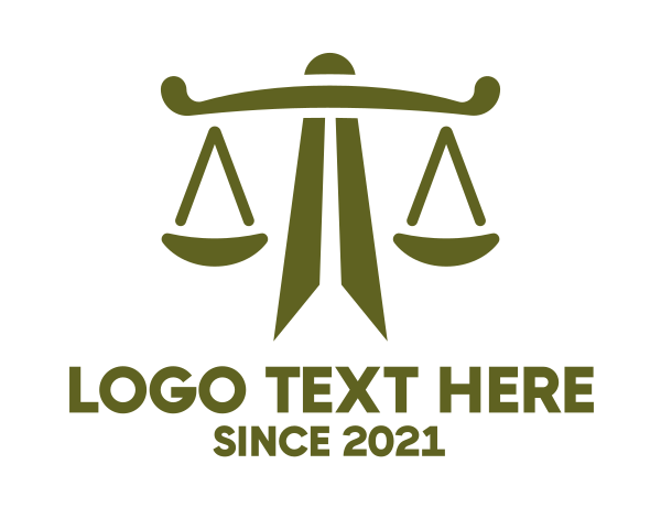 Justice logo example 2