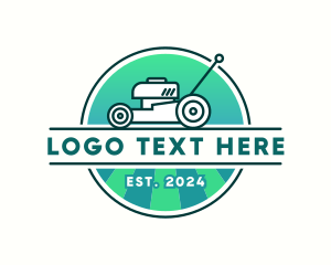 Lawn Care Mower logo