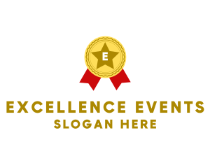 Award Ribbon Medal  logo